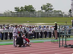 第2回大阪府障害者スポーツ大会開会式に参加