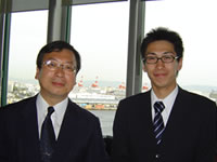 一緒に写真を撮らせていただきました