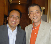 落語「病院日記」の樋口強さんと